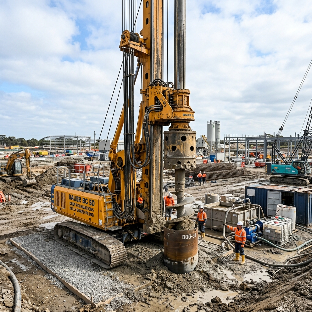 Hydraulic rotary drilling rig deep underground excavation